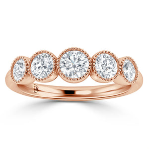 Rose Gold Wedding Rings