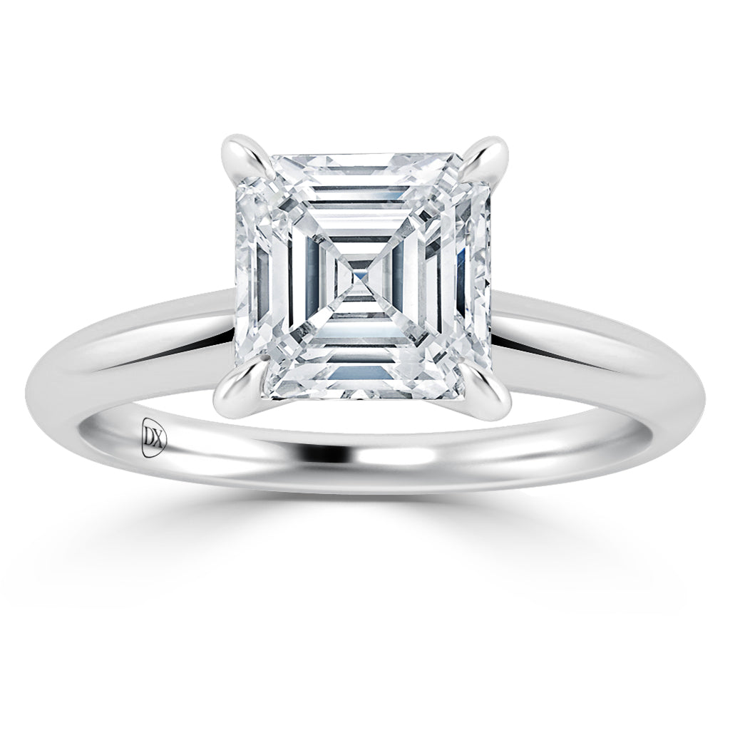 Asscher Engagement Rings