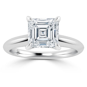 Asscher Engagement Rings