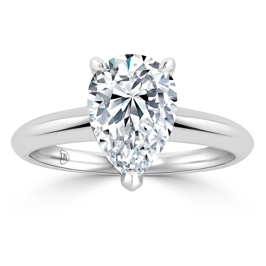 Pear Engagement Rings