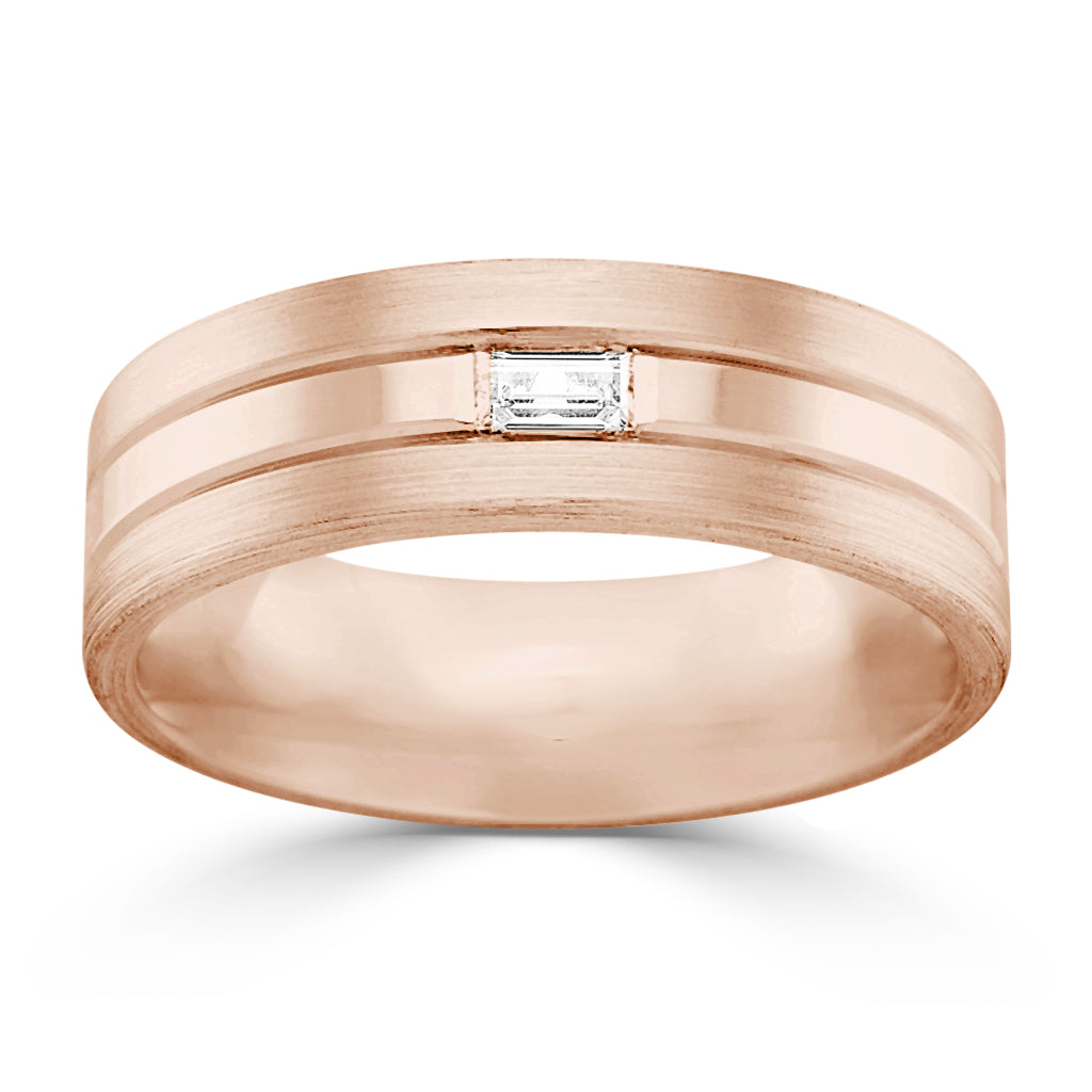 Rose Gold Wedding Bands