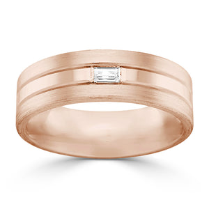 Rose Gold Wedding Bands